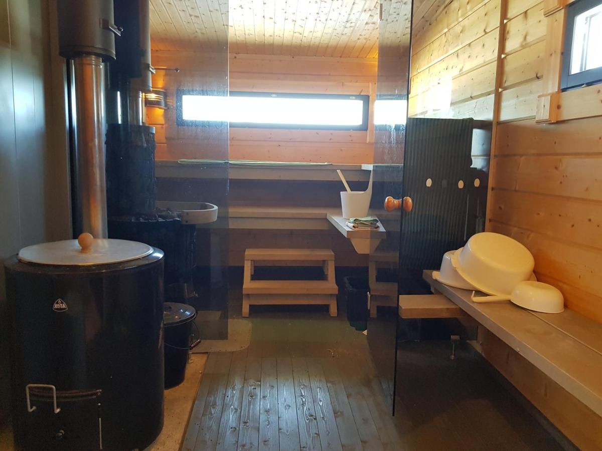 Huvila Eraemaajaerven Rannalla Taivalkoskella Jokijärvi Exterior foto