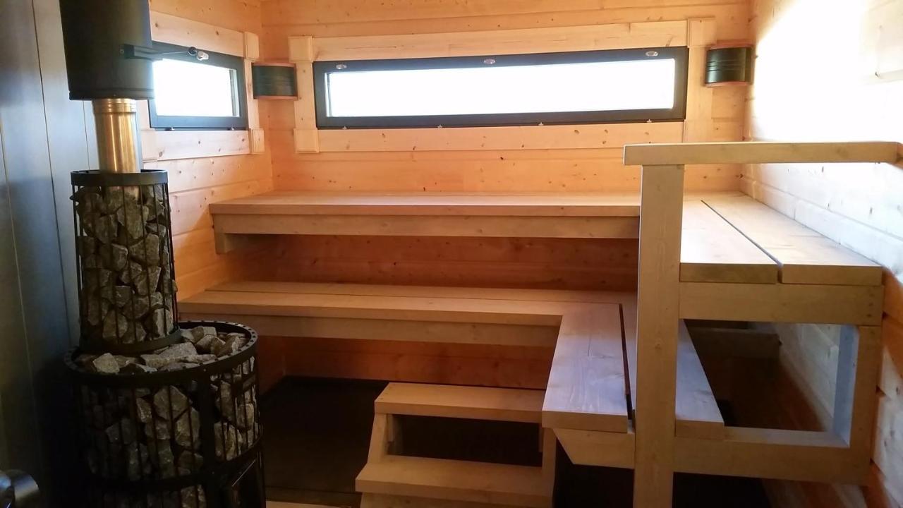 Huvila Eraemaajaerven Rannalla Taivalkoskella Jokijärvi Exterior foto
