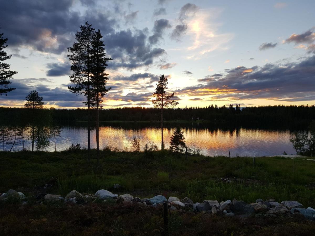 Huvila Eraemaajaerven Rannalla Taivalkoskella Jokijärvi Exterior foto